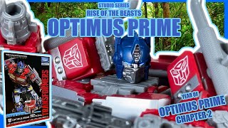 PEAK Studio Series OPTIMUS PRIME! (#transformers Rise of the Beasts Voyager Class Optimus Prime)