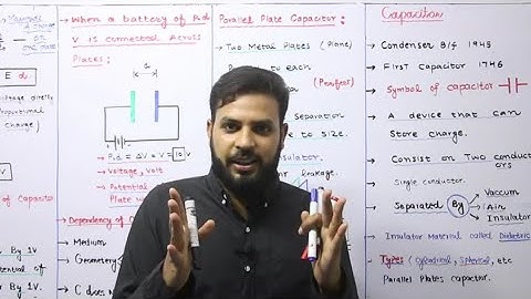 20.23 Capacitor Fsc part 2 in urdu conceptual // Faisal Nadeem