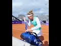 Marie Bouzkova vs Katerina Siniakova. Salida a pista. Previas. R1. Strasbourg open series 2026