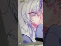 灰宮先輩を描いてみた【Illustration making 】#shorts
