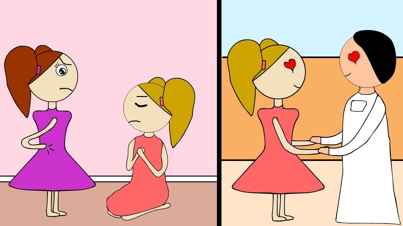 لمار معجبة بابن جيرانهم وميار تهددها انها بتكشف سرها😱#لمار_وميار