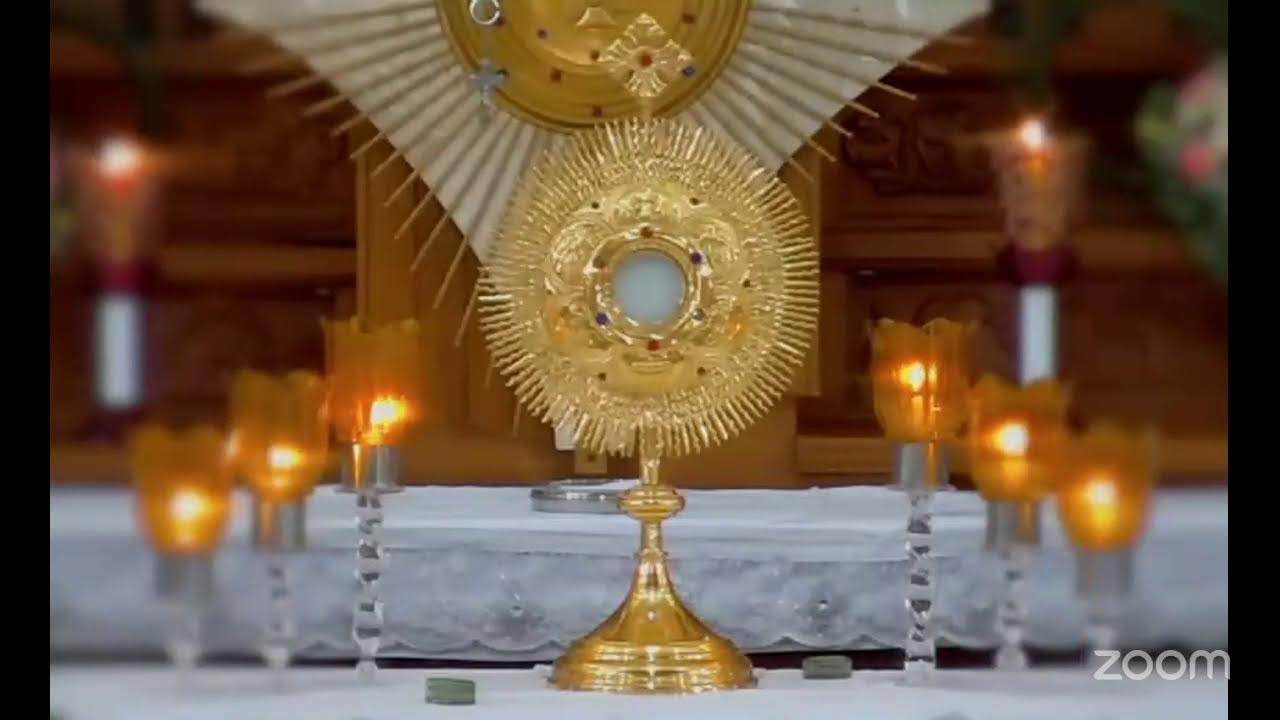 VIGILIA MENSUAL DE ADORACIÓN Y REPARACIÓN MER