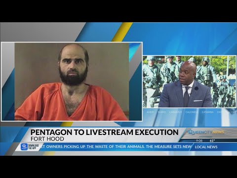 Legal Analyst: Pentagon says the firing squad execution of Fort Hood shooter will be livestreamed