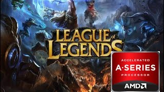 League of Legends en amd a6 7470k R5 graphics