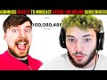 AdinRoss REACTS to MrBeast HITTING 100.000.000 SUBSCRIBERS