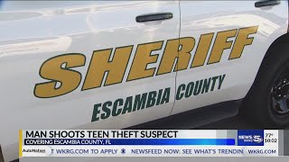 Escambia Co. man shoots alleged car thief and won’t face charges, sheriff says