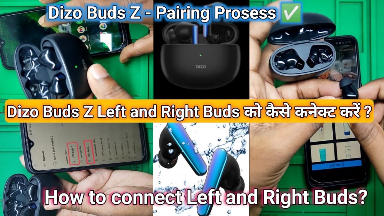 DIZO Buds Z_Pairing process ll DIZO Buds Z को Pair कैसे करें ll Dizo Buds