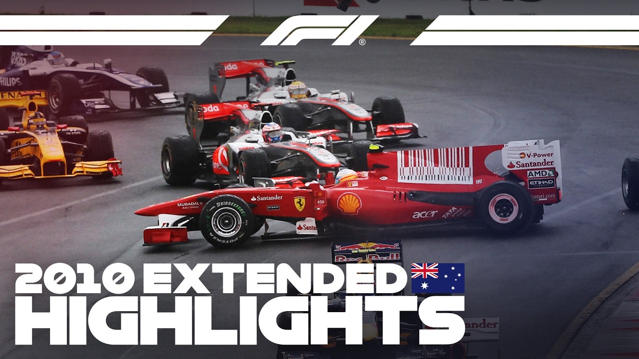 Relive the extended highlights of the 2010 Australian Grand Prix which saw Jenson Button try to get his first win with McLaren. For more F1® videos, visit: https://www.Formula1.comVisit our store: https://f1store.formula1.com/Follow F1®:https://www.instagram.com/F1https://www.facebook.com/Formula1/https://www.twitter.com/F1https://www.twitch.tv/formula1https://www.tiktok.com/@f1#F1 #AusGP