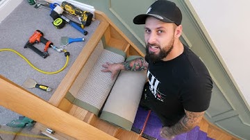 How To Install Custom Carpet Stair Runner - Step By Step Installation