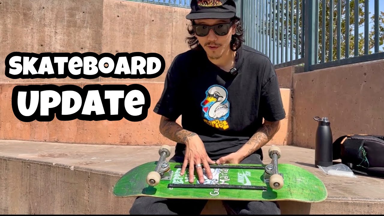 April Skateboard Setup Update (2Weeks) - YouTube