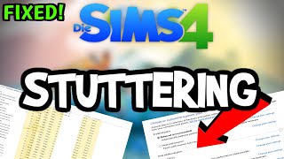 Fix Sims 4 FPS Drops & Stutters (100% FIX)