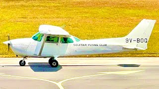 Caught the Singapore Cessna! - 9 Minutes Singapore Seletar Airport Planespotting ✈️ Caught the Singapore Cessna! - 9 Minutes Singapore Seletar Airport Planespotting ✈️