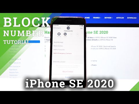 How to Block Calls & Texts in iPhone SE 2020 – Block Number / Create Blacklist