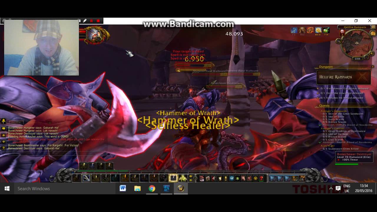 ShadowSept World of Warcraft, First Dungeon for the Purple Judgement Armour
