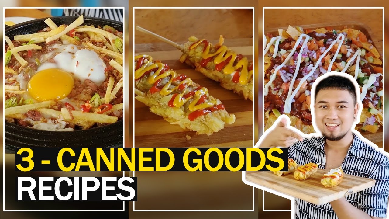 Level up CANNED GOODS recipes Foodie Bestie with Mr. Batts YouTube