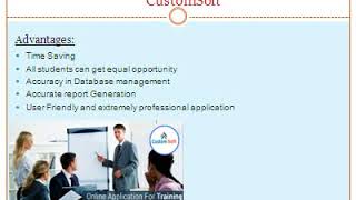 Online Application for Training and Placement by CustomSoft screenshot 3