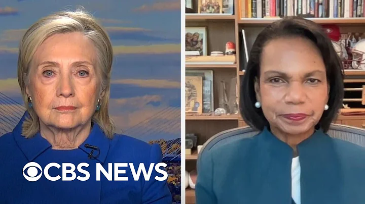 Watch: Clinton, Rice commend Trump administration for phase one of Gaza peace plan