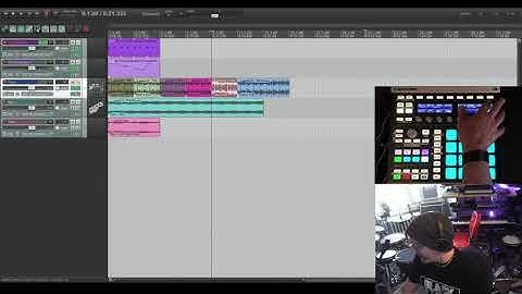 Reaper - Maschine MK2 as midi control surface MOUSELESS WORKFLOW! Part 9