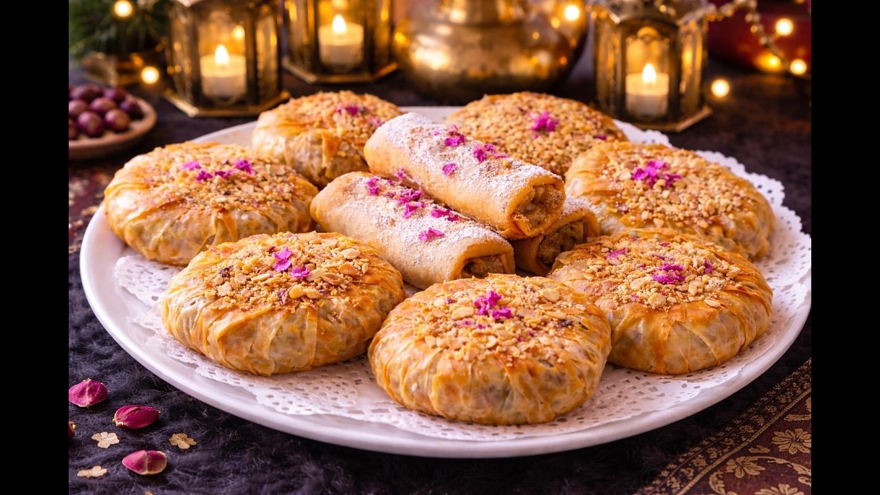 📍بسيطلات صغار بالدجاج و اللوز مميزين 👌بمكون كيخليهم معليكن تاع النخوة 😌والبنة ياسلام 💝🥰🌹🌙