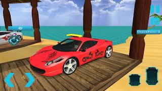 Water Surfer Car Floating Race | Level 1 | Android Gameplay screenshot 5