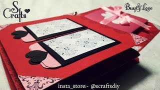 Scrapbook ️ | Mini | Handmade | Gift | S Crafts | Scrapbook making idea | Special gift ideas .