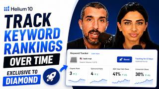 How Track Amazon Keyword Rankings Over Time | Helium 10 Diamond Boost Feature
