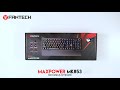 Fantech unboxing  maxpower mk853 mechanical keyboard