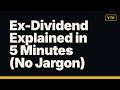 Ex-Dividend Explained in 5 Minutes (No Jargon)