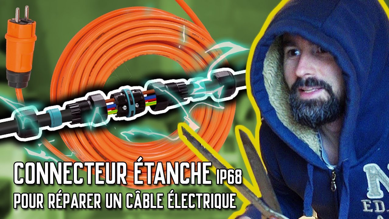 Connecteur électrique étanche IP68