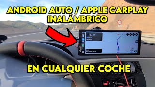 COMO tener ANDROID AUTO o APPLE CARPLAY en cualquier COCHE! Carpuride w901 plus y w903 portable