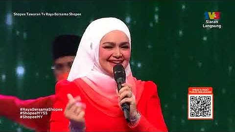 Dato Sri Siti Nurhaliza Lip Lap Raya 2022.