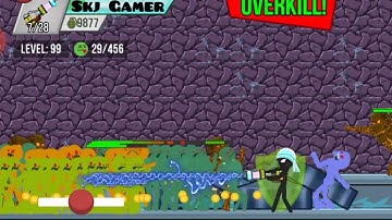 Mission in Laboratory Chapter 5 level 99-100 Stickman Zombie Shooter