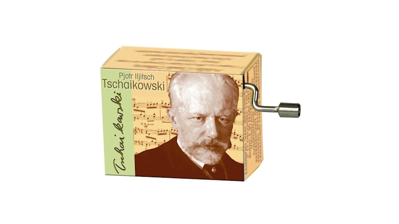 Classical Composers Hand Crank Music Box (Tchaikovsky- Swan Lake)