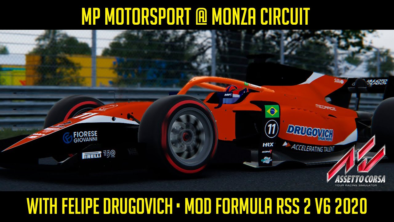 Assetto Corsa Mp Motorsport Monza Circuit With Felipe Drugovich