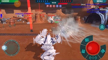 War Robots Test Server 2.6.2 (204) - New Bot Prototype_Dash_MkII