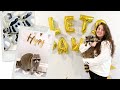 I threw my pet raccoon a birthday party