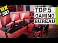Top 5 meilleur bureau gamer 2023 setup pour pc de gaming