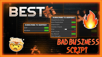 *BEST* ROBLOX BAD BUSINESS HACK SCRIPT! AIMBOT & ESP (2021)