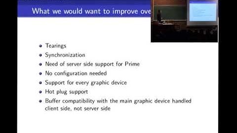 [FOSDEM 2014] Status of GPU offloading on Wayland