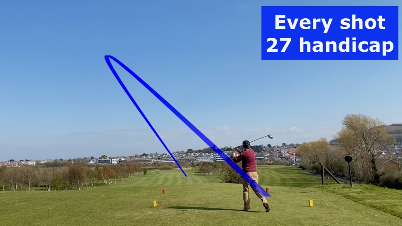 Every Shot of a 27 Handicap Golfer's Round