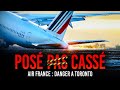 Airbus a350 air france  toronto  danger 