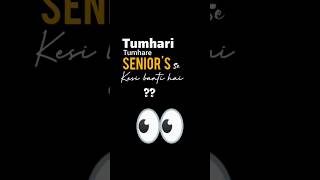 Senior–Junior Bonding Ya Blunders? 🤡 | Real College Life
