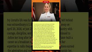 At Just 25, Marine Veteran Ivy Unruh Gave Six People a Second Chance at Life 🇺🇸