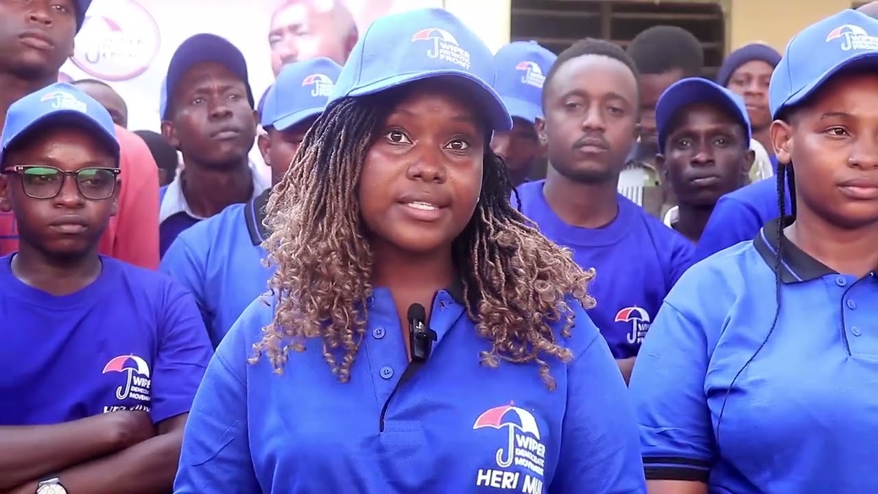 MUUNGANOO WA VIJANA CHAMA CHA WIPER KWALE CHAMPIGIA DEBE KALONZO NAFASI YA URAIS 2027