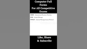 Top 150 + Computer Full Forms #computerawareness #computerbasics #computerknowledge #computerclasses