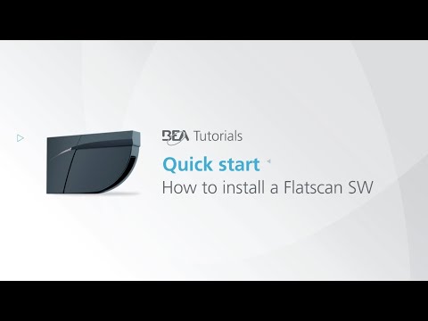 How to Install BEA's LZR-FLATSCAN SW