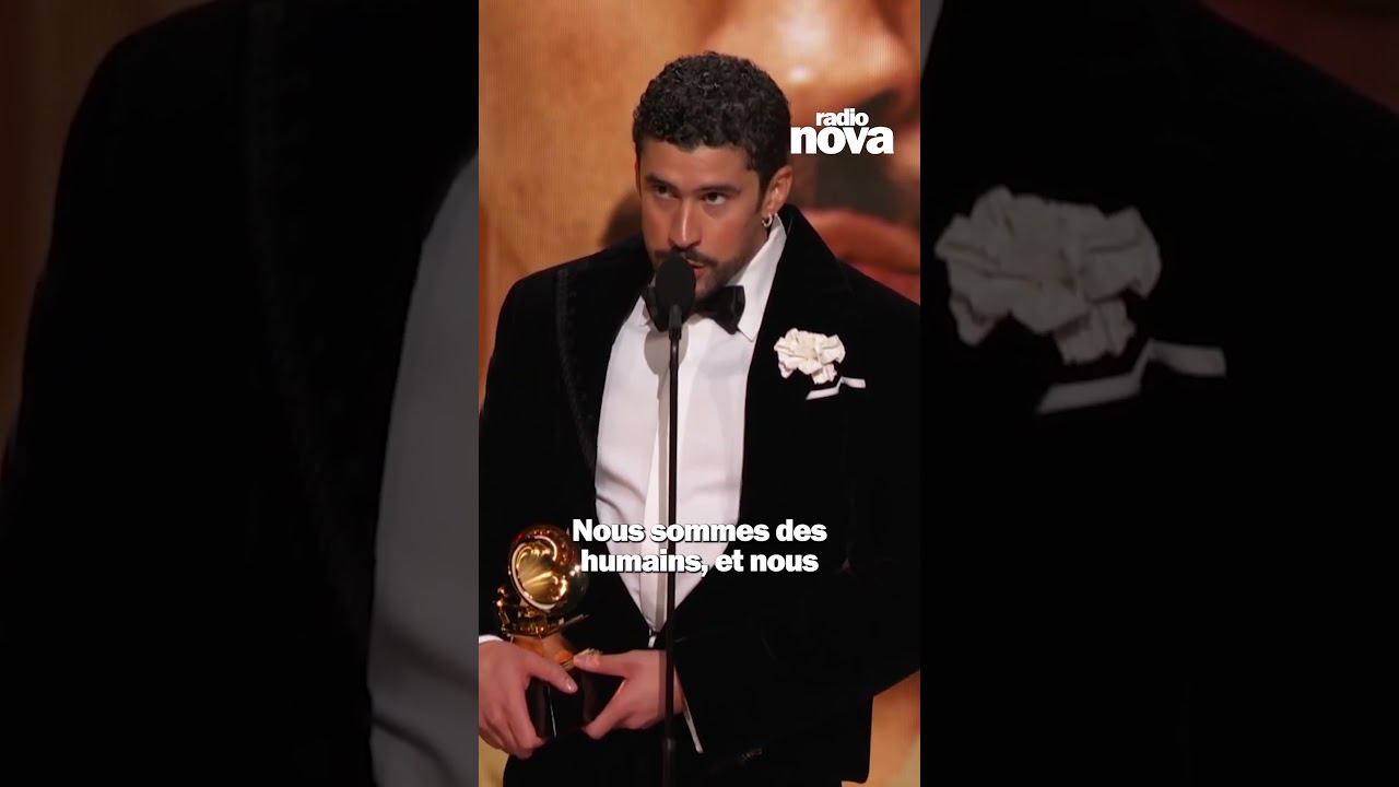 "ICE out !" le discours de Bad Bunny aux Grammy Awards