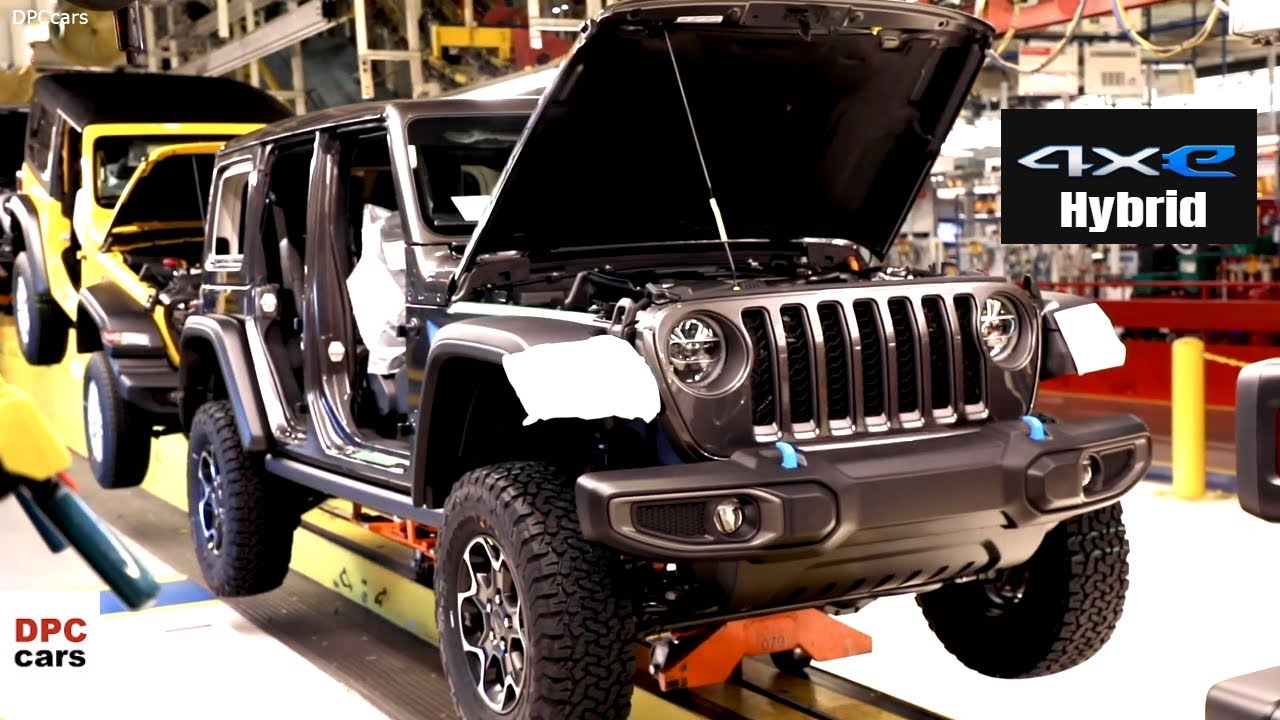 2021 Jeep Wrangler 4xe Plug in Hybrid Production - YouTube