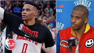 Chris Paul reacts to Russell Westbrook's return and his nutmeg of Isaiah Hartenstein | NBA Sound