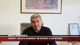 KAIΡΟΣ - ΑΛΛΑΓΗ ΤΟΥ ΣΚΗΝΙΚΟΥ ΜΕ ΒΡΟΧΕΣ ΚΑΙ ΚΑΤΑΙΓΙΔΕΣ - ΔΗΛΩΣΕΙΣ ΑΣΛΑΝΙΔΗ